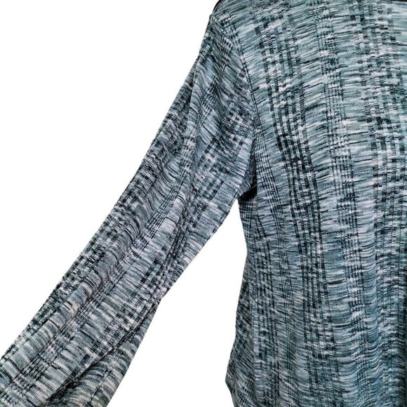 (#507)Knox Rose Green Knit Relaxed Turtleneck Sweatshirt Size XXL - Picture 4 of 6